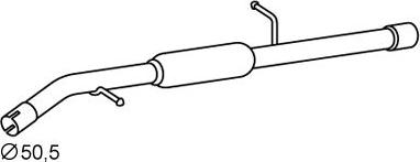 VEGAZ CS-427 - Silencieux arrière droxauto.com