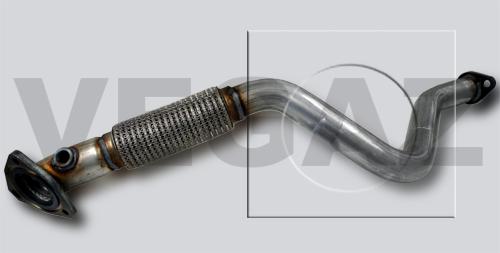 VEGAZ DAR-136 - Tuyau d'échappement droxauto.com