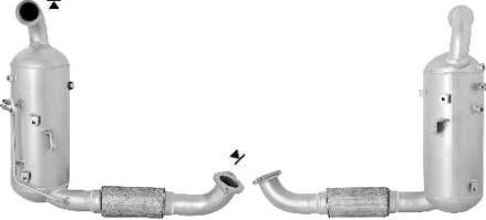 VEGAZ FK-362SIC - Filtre à particules / à suie, échappement droxauto.com