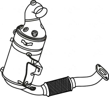 VEGAZ FK-379 - Filtre à particules / à suie, échappement droxauto.com