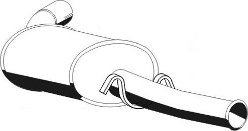 VEGAZ FTS-327ERNS - Silencieux arrière droxauto.com