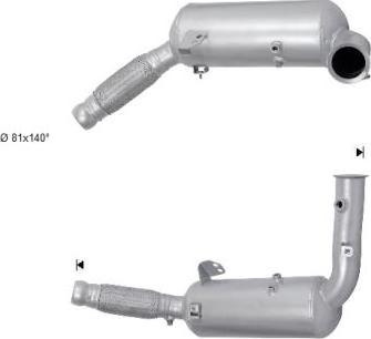 VEGAZ MK-329SIC - Filtre à particules / à suie, échappement droxauto.com