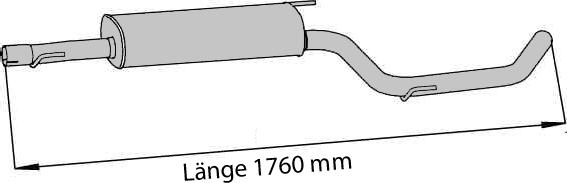 VEGAZ MS-453 - Silencieux central droxauto.com