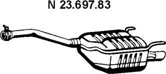 VEGAZ MS-303EBER - Silencieux arrière droxauto.com