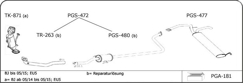 VEGAZ PG160 - Échappement droxauto.com