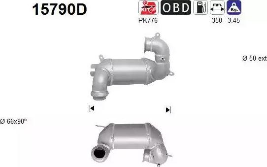 VEGAZ PGK-359 - Catalyseur droxauto.com