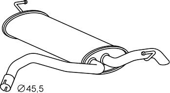 VEGAZ PGS-556 - Silencieux arrière droxauto.com