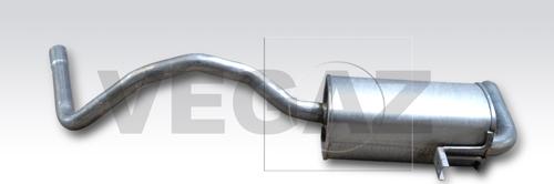 VEGAZ RS-514 - Silencieux arrière droxauto.com