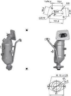 VEGAZ TK-327 - Catalyseur droxauto.com
