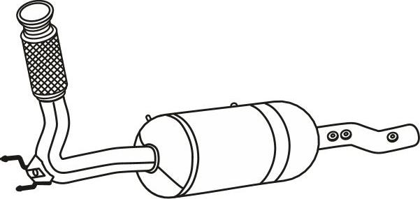 VEGAZ VK-917 - Filtre à particules / à suie, échappement droxauto.com