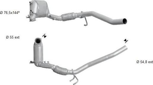VEGAZ VK-811AS - Filtre à particules / à suie, échappement droxauto.com