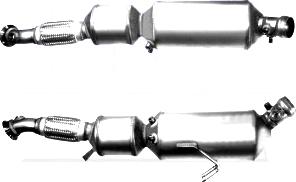 VEGAZ VK-391 - Filtre à particules / à suie, échappement droxauto.com