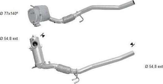 VEGAZ VK-369SIC - Filtre à particules / à suie, échappement droxauto.com