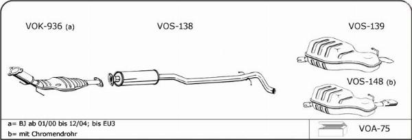 VEGAZ VO105 - Échappement droxauto.com