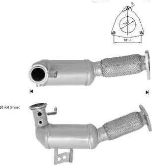 VEGAZ VOK-989 - Catalyseur droxauto.com