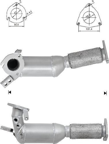 VEGAZ VOK-984 - Catalyseur droxauto.com