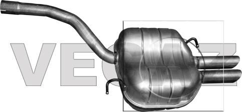VEGAZ VS-489 - Silencieux arrière droxauto.com