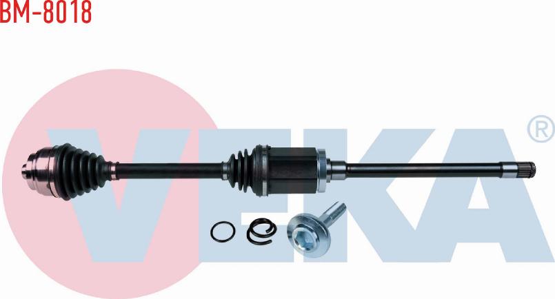 Veka BM-8018 - Arbre de transmission droxauto.com