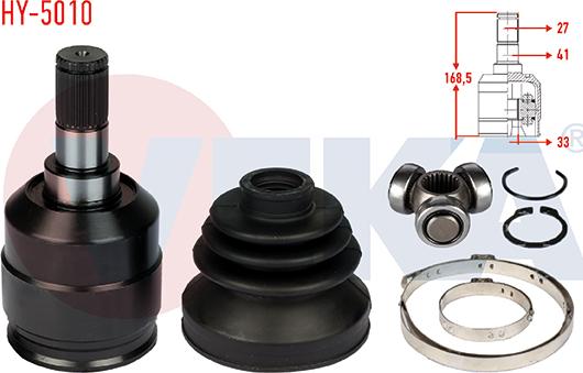 Veka HY-5010 - Jeu de joints, arbre de transmission droxauto.com