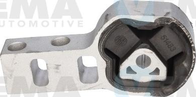 VEMA 430008 - Support moteur droxauto.com