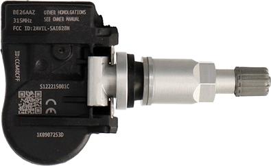 VEMA 750036 - Capteur de roue, syst. de contrôle de pression des pneus droxauto.com