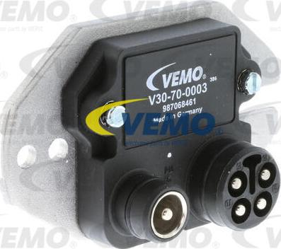 Vemo V30-70-0003 - Appareil de commande, système d'allumage droxauto.com