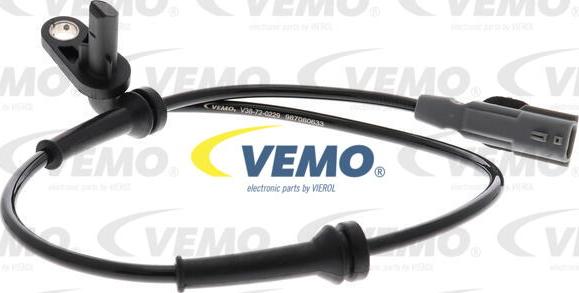 Vemo V38-72-0229 - Capteur, vitesse de roue droxauto.com