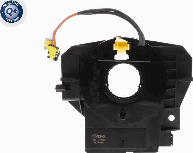 Vemo V33-72-0217 - Ressort tournant, Airbag droxauto.com