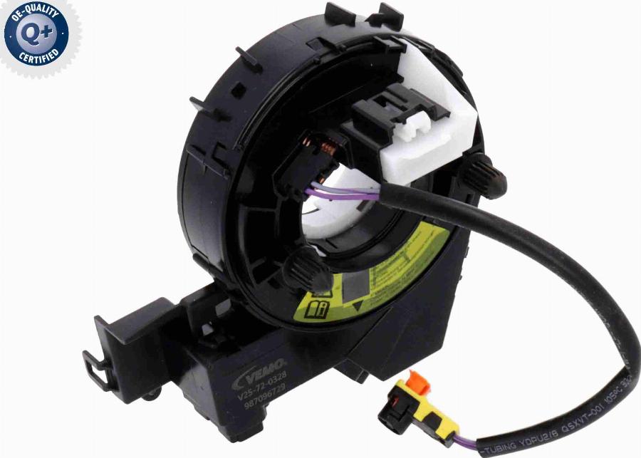 Vemo V25-72-0328 - Ressort tournant, Airbag droxauto.com
