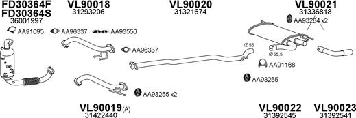 Veneporte 900207 - Échappement droxauto.com