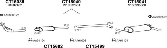 Veneporte 450457 - Échappement droxauto.com