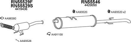 Veneporte 400572 - Échappement droxauto.com