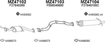 Veneporte 470091 - Échappement droxauto.com