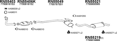 Veneporte 550038 - Échappement droxauto.com