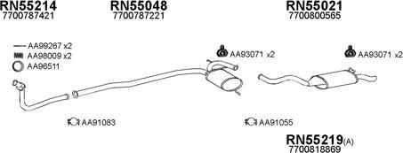 Veneporte 550037 - Échappement droxauto.com