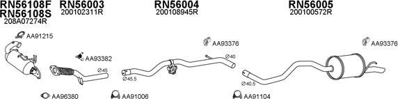 Veneporte 550744 - Échappement droxauto.com