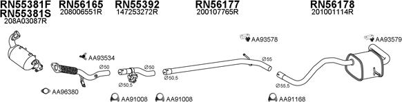 Veneporte 550789 - Échappement droxauto.com