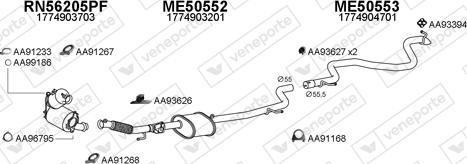 Veneporte 500482 - Échappement droxauto.com