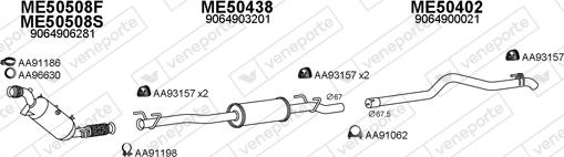 Veneporte 500427 - Échappement droxauto.com