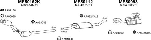 Veneporte 500279 - Échappement droxauto.com