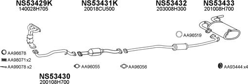 Veneporte 530117 - Échappement droxauto.com