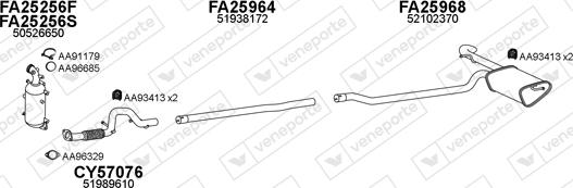 Veneporte 570514 - Échappement droxauto.com