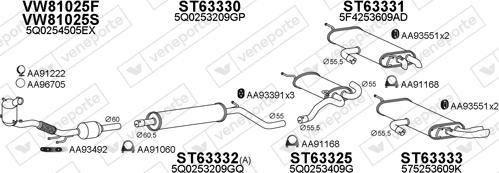 Veneporte 630411 - Échappement droxauto.com
