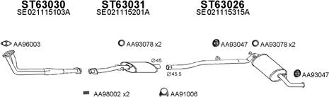 Veneporte 630056 - Échappement droxauto.com