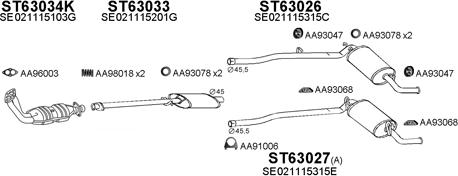 Veneporte 630058 - Échappement droxauto.com
