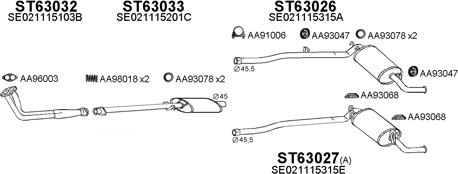 Veneporte 630057 - Échappement droxauto.com