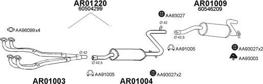 Veneporte 010078 - Échappement droxauto.com
