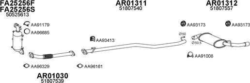 Veneporte 010136 - Échappement droxauto.com