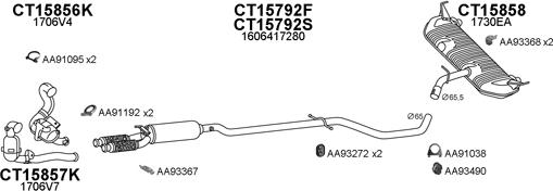 Veneporte 150643 - Échappement droxauto.com