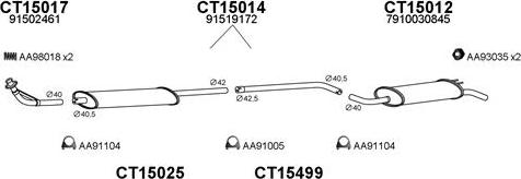 Veneporte 450001 - Échappement droxauto.com